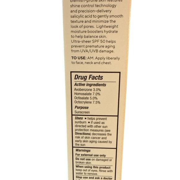 (3) Murad Superactive Moisturizer SPF 50 Mattifying Oil Pore Control 0.33oz/10mL - Picture 6 of 8